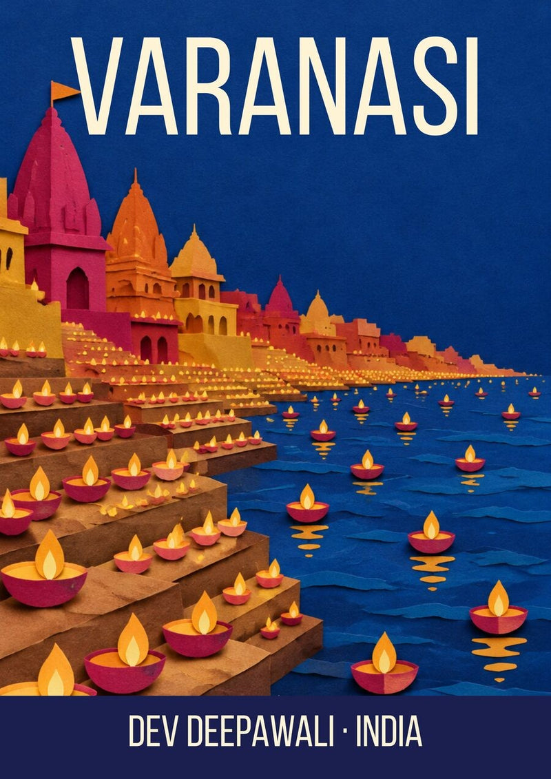 Varanasi wall art collection