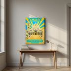 Cattedrale Di Sant'Andrea — Amalfi Coast art print, on thick canvas, styled in a desk
