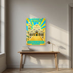 Cattedrale Di Sant'Andrea — Amalfi Coast art print, as an acrylic print, styled in a desk