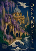 A City of Dreams — Oxford art print: the domed Radcliffe Camera holding the centre of its square.