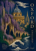 A City of Dreams — Oxford art print: the domed Radcliffe Camera holding the centre of its square.
