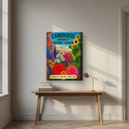 Forty Acres — Cambridge art print, on thick canvas, styled in a desk