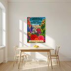 Forty Acres — Cambridge art print, unframed poster, styled in a kitchen