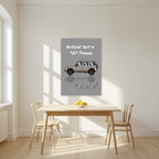 Nuthin' But A "G" Thang – Concrete Grey art print, unframed poster, styled in a kitchen