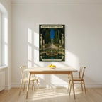 Giardino Di Boboli — Firenze art print, unframed poster, styled in a kitchen