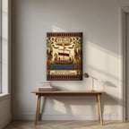 Mother of Cities — Byblos art print, on thick canvas, styled in a desk