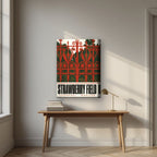 Strawberry Field — Liverpool art print, on thick canvas, styled in a desk