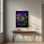 Coves del Drac — Mallorca art print, on thick canvas, styled in a desk