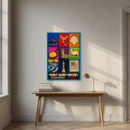 Trésors Normands — Mont-Saint-Michel art print, unframed poster, styled in a desk