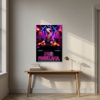 Lama Beats — No Probllama art print, unframed poster, styled in a desk
