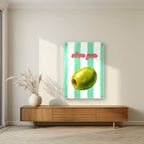 Olive You – Cabana Green | Art Print — acrylic print, room scene
