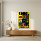 Hiyas ng Isla — Bohol art print, as an acrylic print, styled in a living room