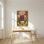 Waling-waling — Manila art print, unframed poster, styled in a kitchen
