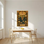 Era dos Descobrimentos — Lisbon art print, unframed poster, styled in a kitchen