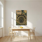 Poco Iniciatico — Sintra art print, unframed poster, styled in a kitchen