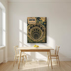 Poco Iniciatico — Sintra art print, on thick canvas, styled in a kitchen