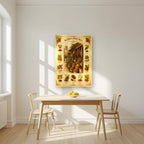 Spice Souk Botanicals | Dubai Art Print — acrylic print, room scene
