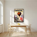 This Wall is a Canvas | Bristol Art Print — acrylic print, room scene