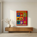 Anatolian Icons — Cappadocia art print, on thick canvas, styled in a living room