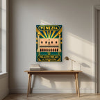 Palazzo Ducale — Venice art print, as an acrylic print, styled in a desk