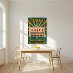 Palazzo Ducale — Venice art print, unframed poster, styled in a kitchen