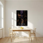 Little Shambles — York art print, unframed poster, styled in a kitchen